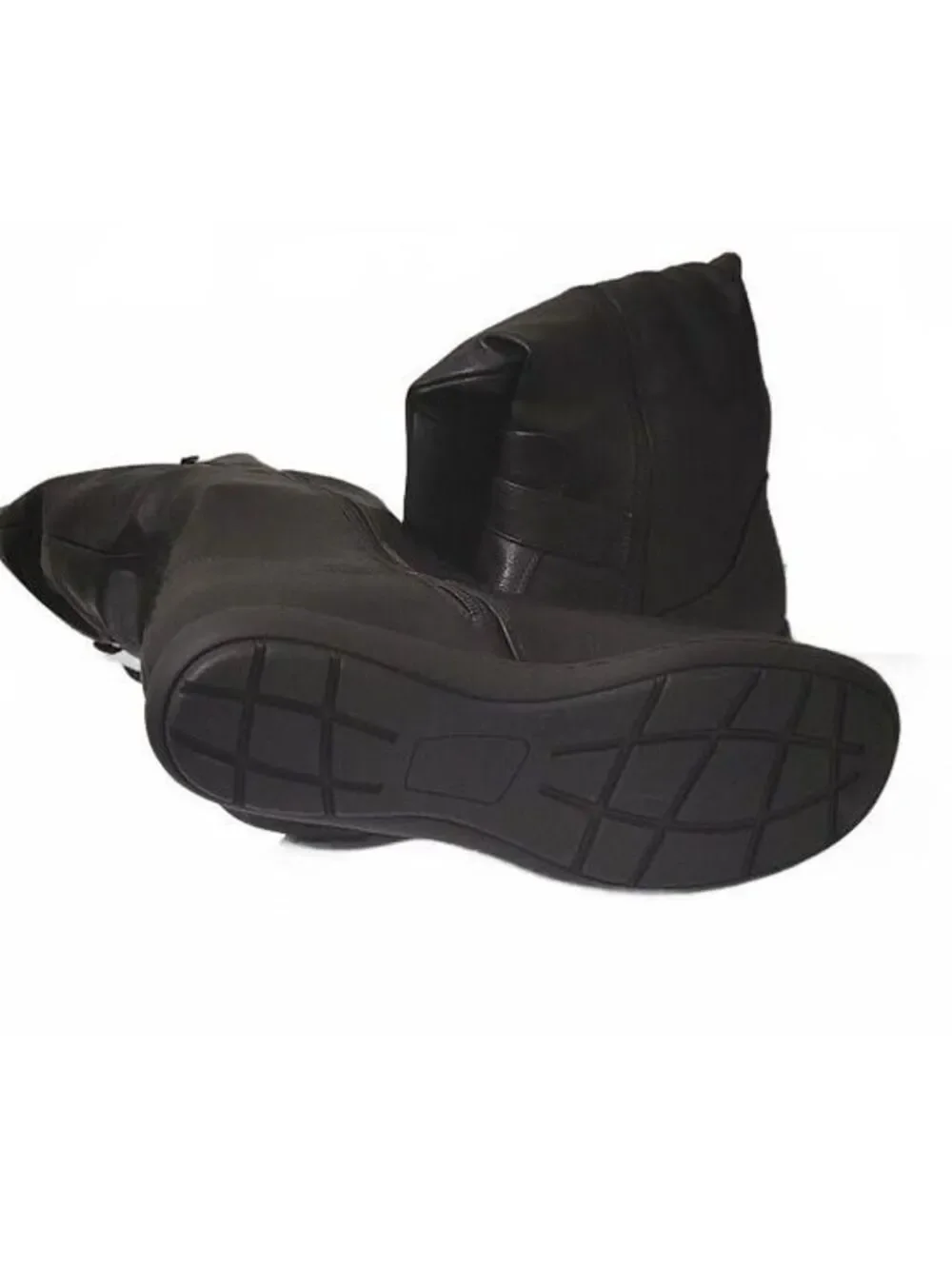 Dream Pairs Black Faux Fur-Lined Knee High Women's Winter Boots Tall Boots US 10